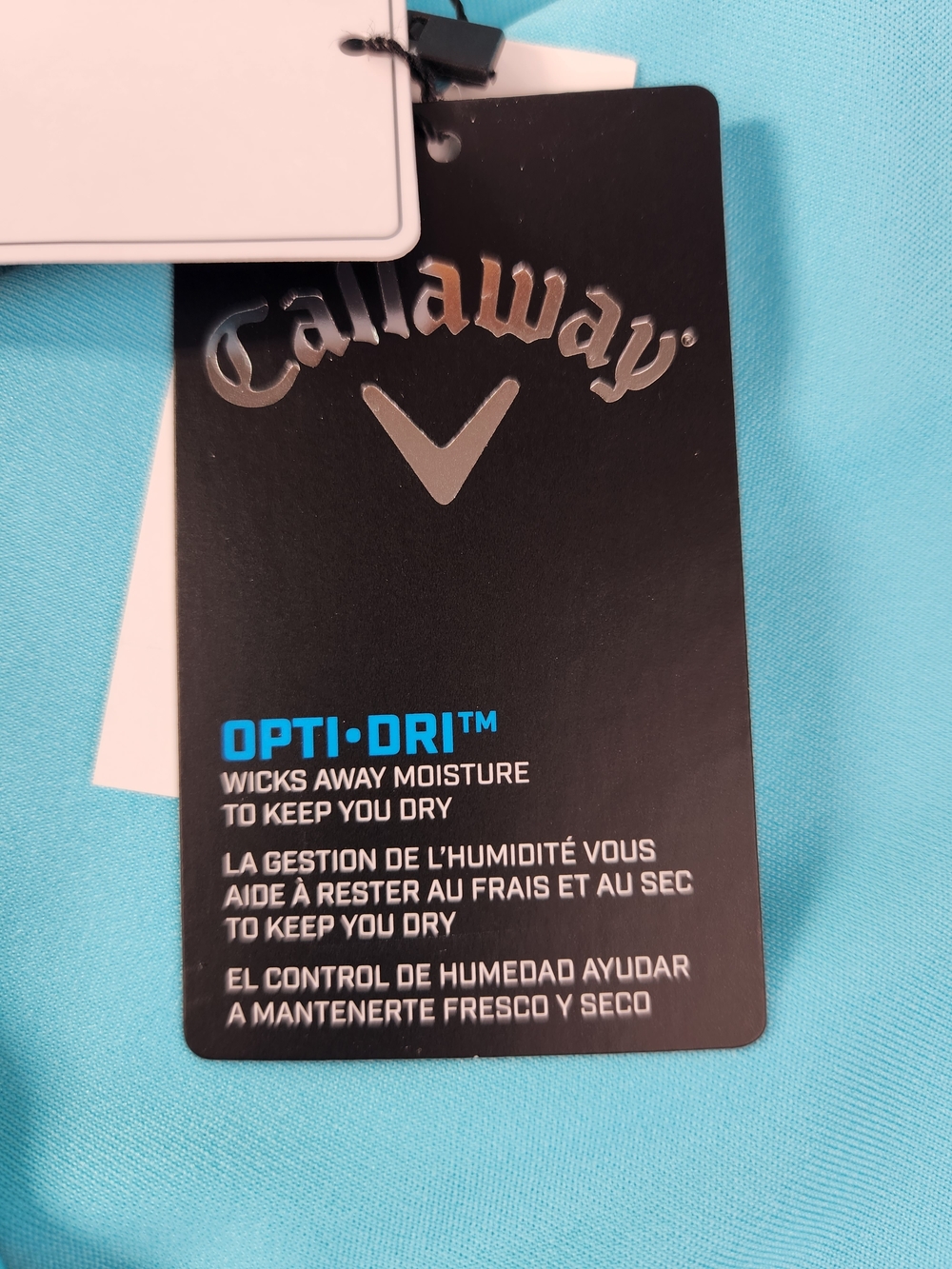 Callaway Women’s Opti-Dri Golf Skort XL Santorini Blue Athletic Tennis Skirt NWT - Picture 8 of 10